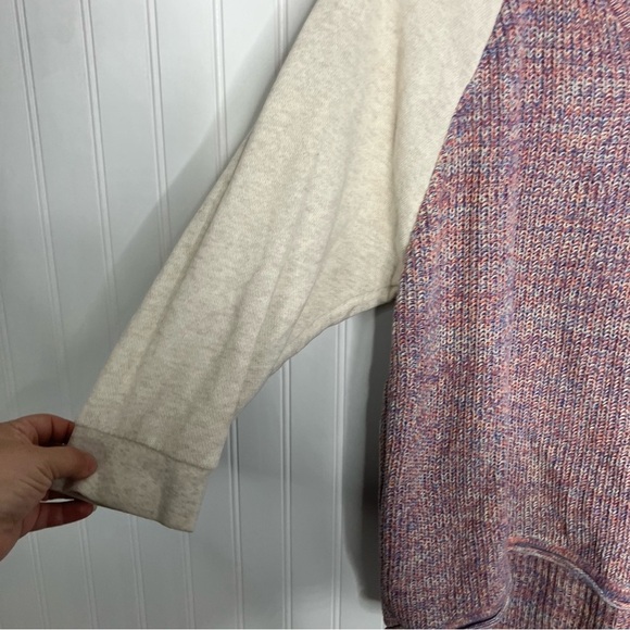 Volcom Knit Top XS/S Pullover Multicolor Hood Casual Summer - Picture 4 of 10